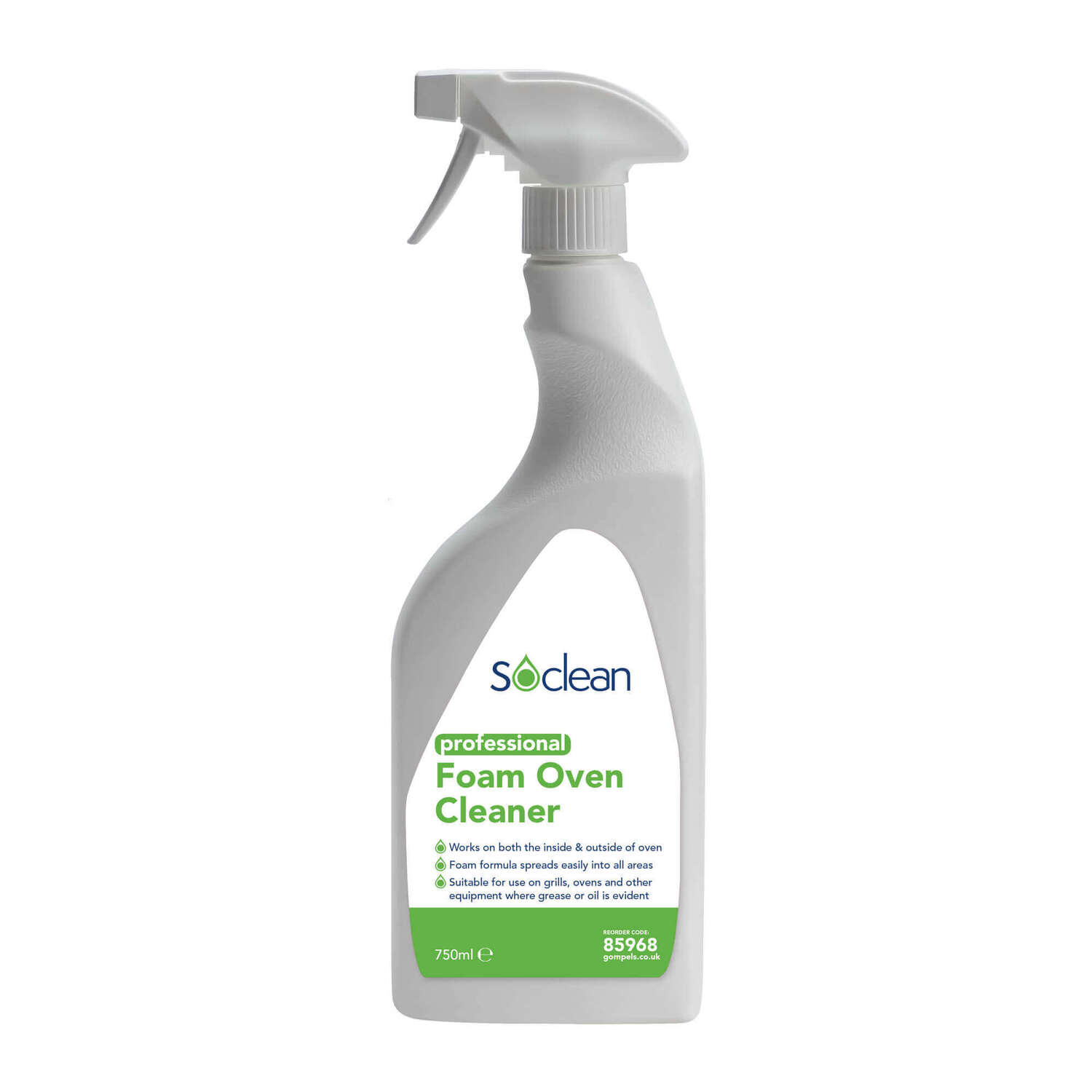 Soclean Foam Oven Cleaner 750ml 6 Pack Gompels Healthcare