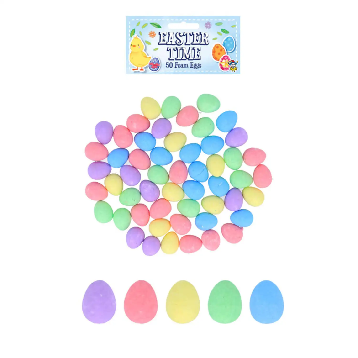 Foam Eggs 50 Pack G1p100