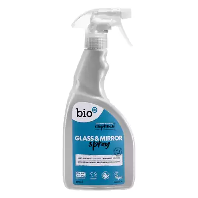 Bio-D Glass and Mirror Spray 500ml 12 Pack