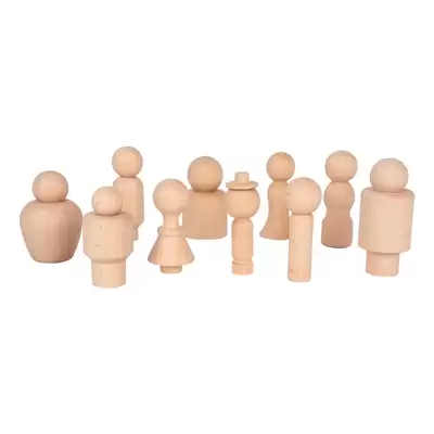 Wooden Community Figures