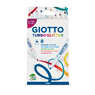Giotto Glitter Felt Tip Pens Assorted 8 Pack