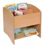 Kinderbox With 4 Compartments Shelf & Castors