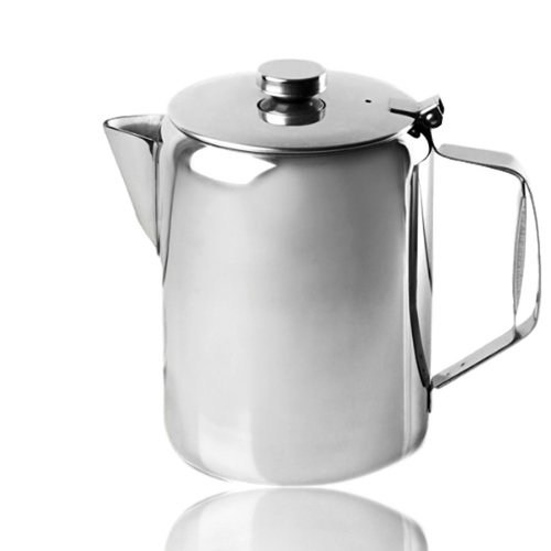 Stainless Steel Tea Pot 1.5l / 48oz Gompels HealthCare