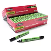 Show Me Drywipe Pens Medium Tip Class Pack 100