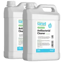 Sanell Antibacterial Cleaner 5 Litre 2 Pack G3p50
