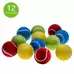 Assorted Colour Tennis Balls 12 Pack