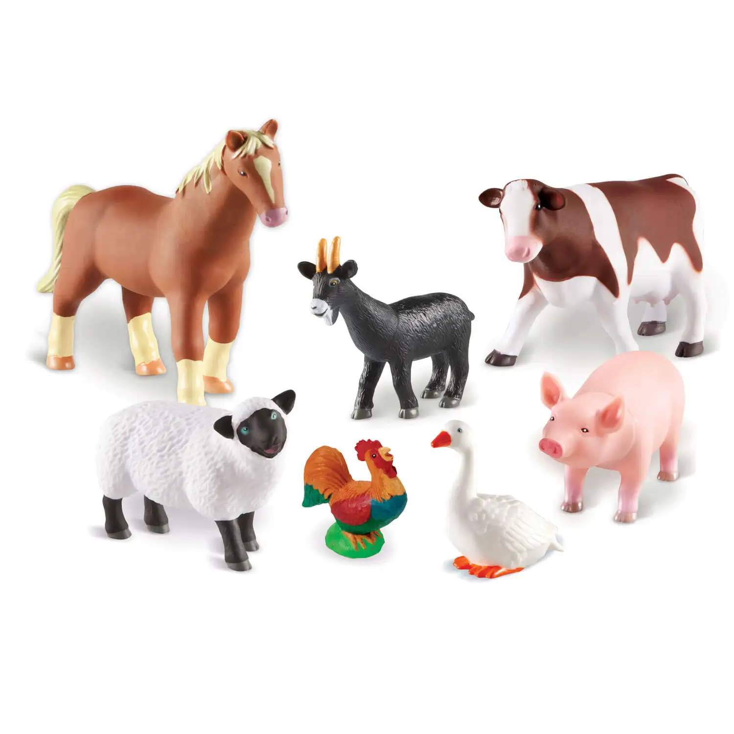 Jumbo Farm Animals 8 Pack G2p100