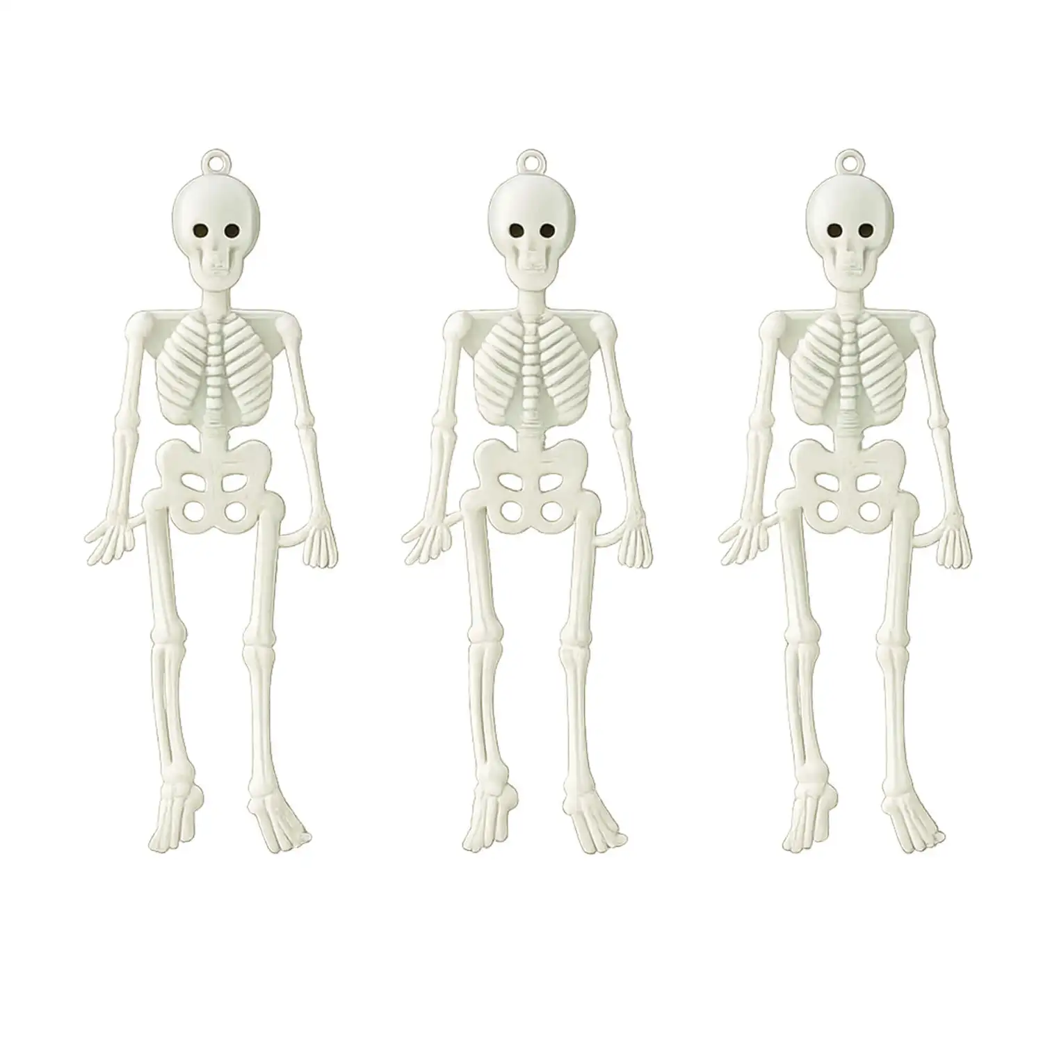 Halloween Glow in The Dark Skeletons 16 Pack