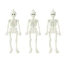 Halloween Glow in The Dark Skeletons 16 Pack