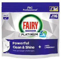 Fairy Platinum Original Dishwasher Tablets 116 Pack