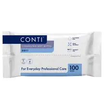 Conti Soft Large Dry Wipes 100 Pack G2p100