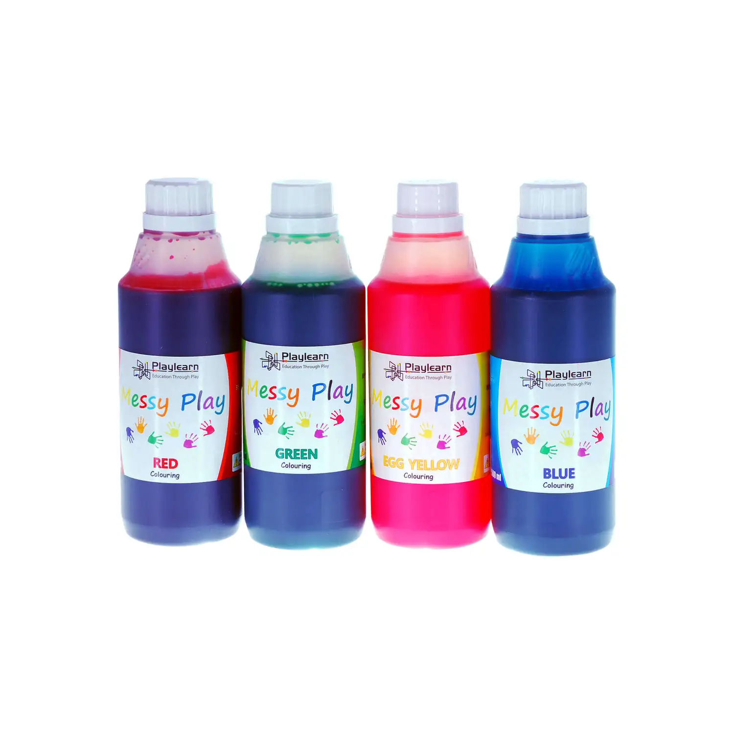 Food Colouring 500ml Assorted 4 Pack - Gompels | Care & Education Supplies