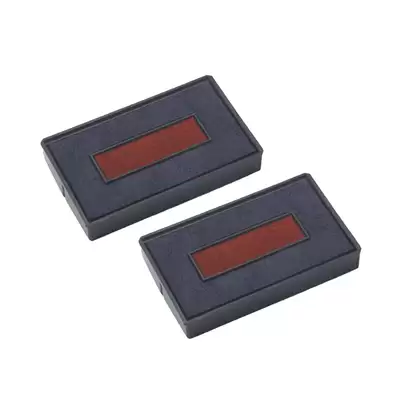 Colop Replacement Pads for S220 2 Pack - Colour: Red