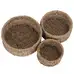 Round Seagrass Tray Set of 3
