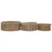 Round Seagrass Tray Set of 3