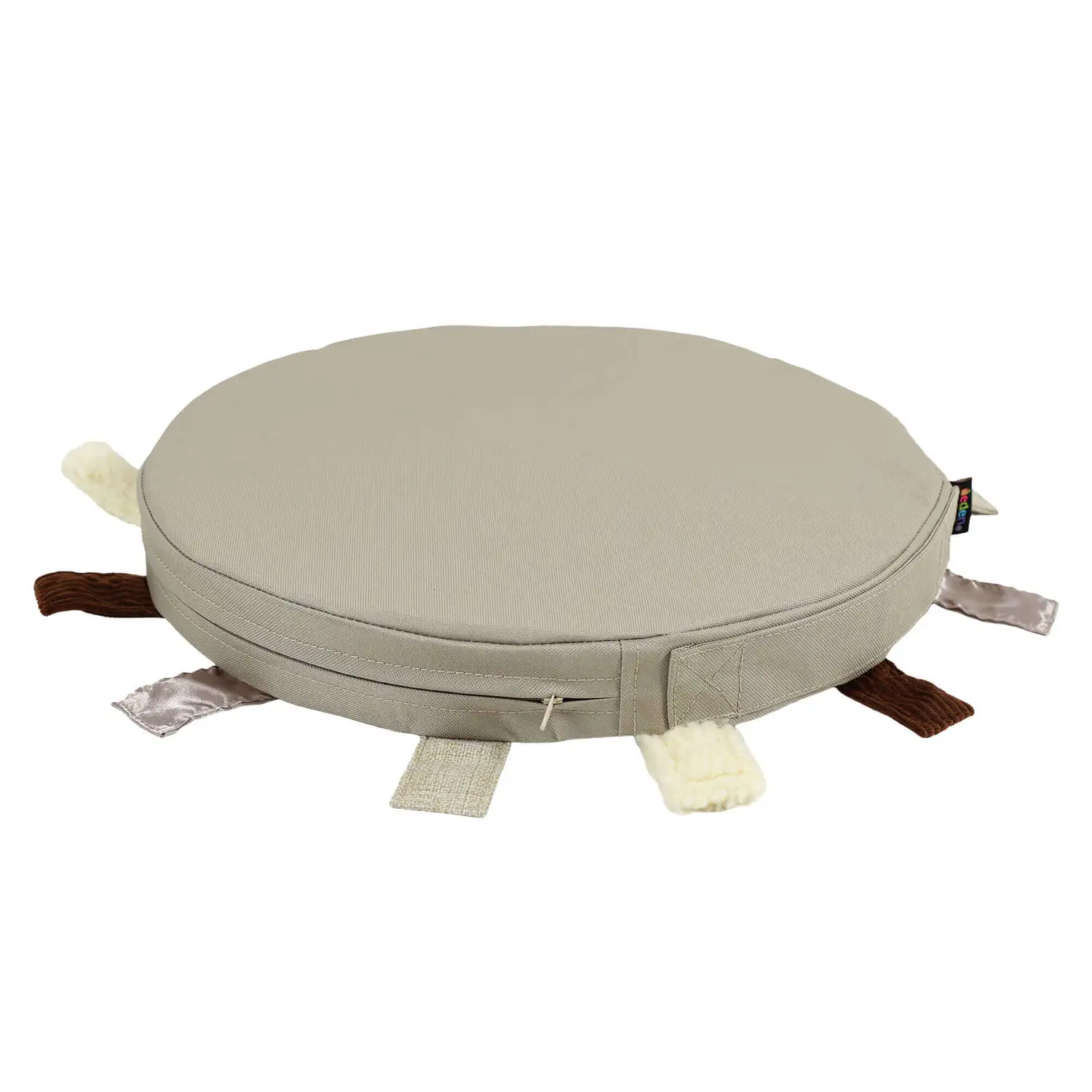 Carry Cushion With Touch Tags Natural