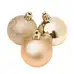 Christmas Tree Baubles Gold 24 Pack