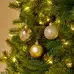 Christmas Tree Baubles Gold 24 Pack