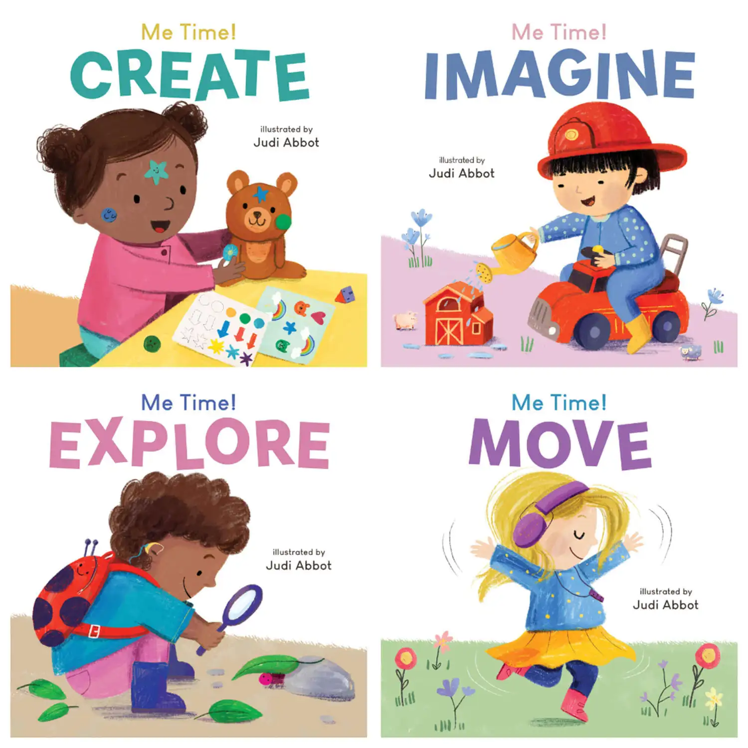 Me Time Books Assorted 4 Pack