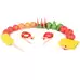 Wooden Lacing Fruits 24 Pack