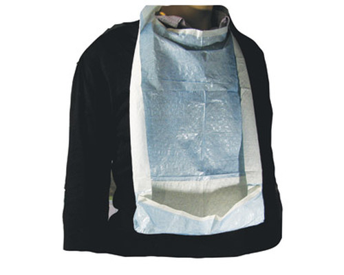 Disposable Bib 37x50cm 4 x 125 in Catering Supplies / Adult Bibs