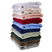 500GSM Fluffy & Soft Bath Towels In 9 Colours