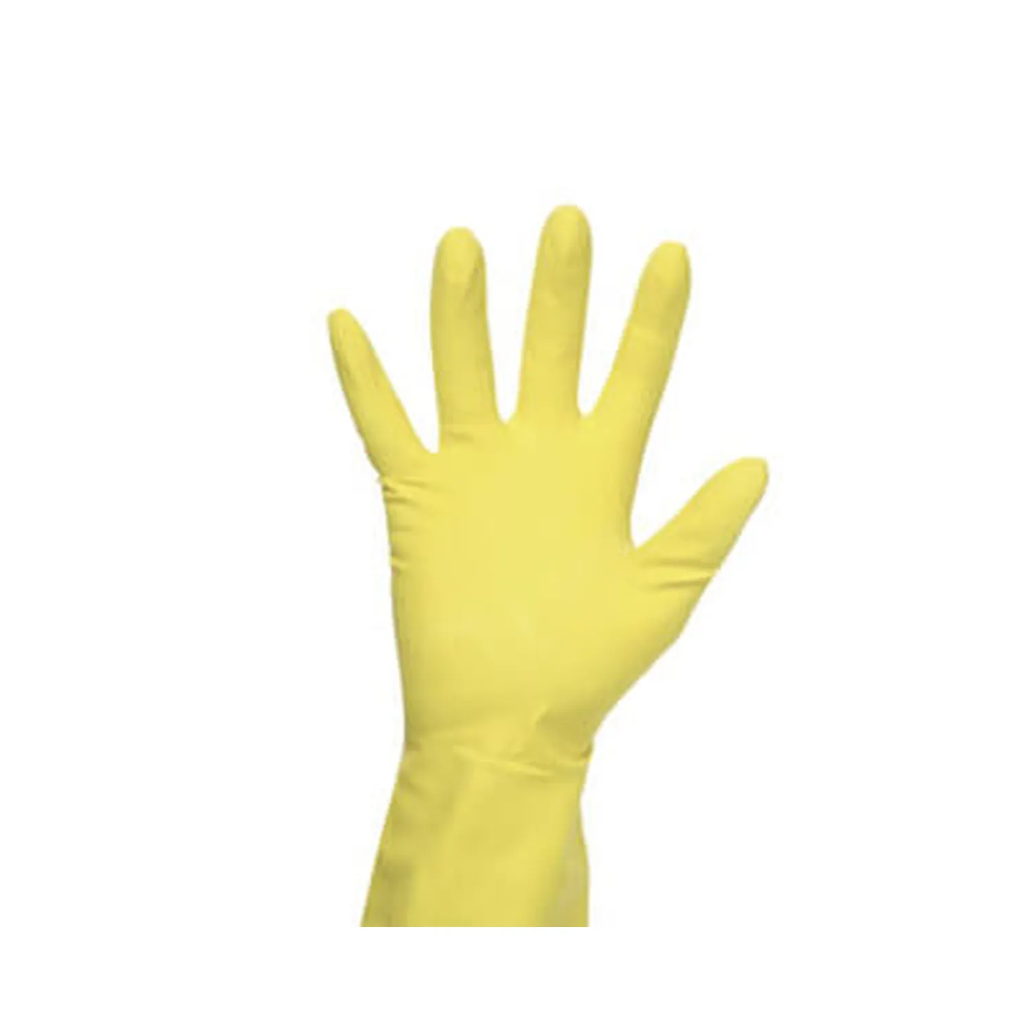 Household Rubber Gloves Yellow Medium 12 G3p75