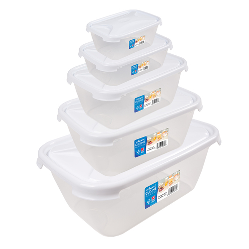 Rectangular Food Storage Box With Lid Gompels HealthCare