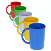 Swixz Melamine Handled Mug 10oz 6 Pack