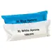 Proform Disposable Blue Aprons Extra Thick XL Roll 100 G3p95