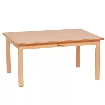 Wooden Table Rectangular Small 960 x 695mm