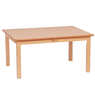 Wooden Table Rectangular Small 960 x 695mm