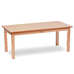 Wooden Table Rectangular 1120 x 560mm