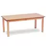 Wooden Table Rectangular 1120 x 560mm