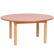 Wooden Table Circular 1000mm