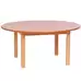 Wooden Table Circular 1000mm