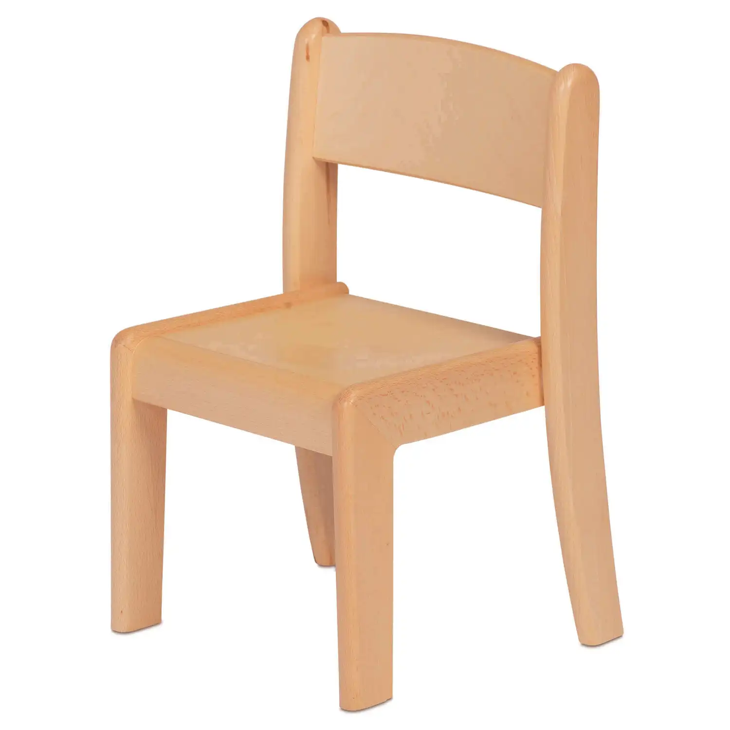 Wooden Stacking Chair 210mm 4 Pack Age 2-3 Years G2p100