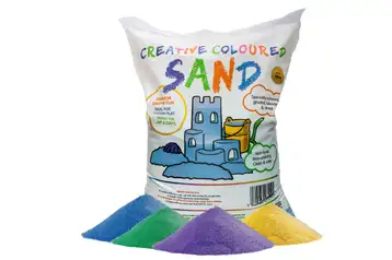 Happy Sandu00ae 750g Bag Of Premium Grade Naturally Light Coloured Play Sand | UK