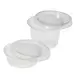 Containers and Lids 100 Pack