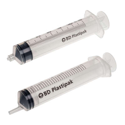 BD Plastipak Hypodermic Syringe Luer Slip Eccentric 60 Pack