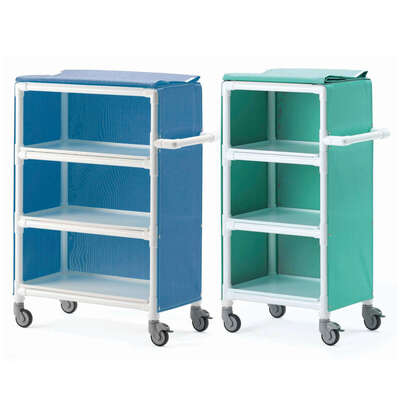 Clean Linen Cart With Cover