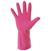 Soclean Household Rubber Gloves Pink 10 Pairs