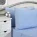 Fire Retardant Bedding Set Pale Blue