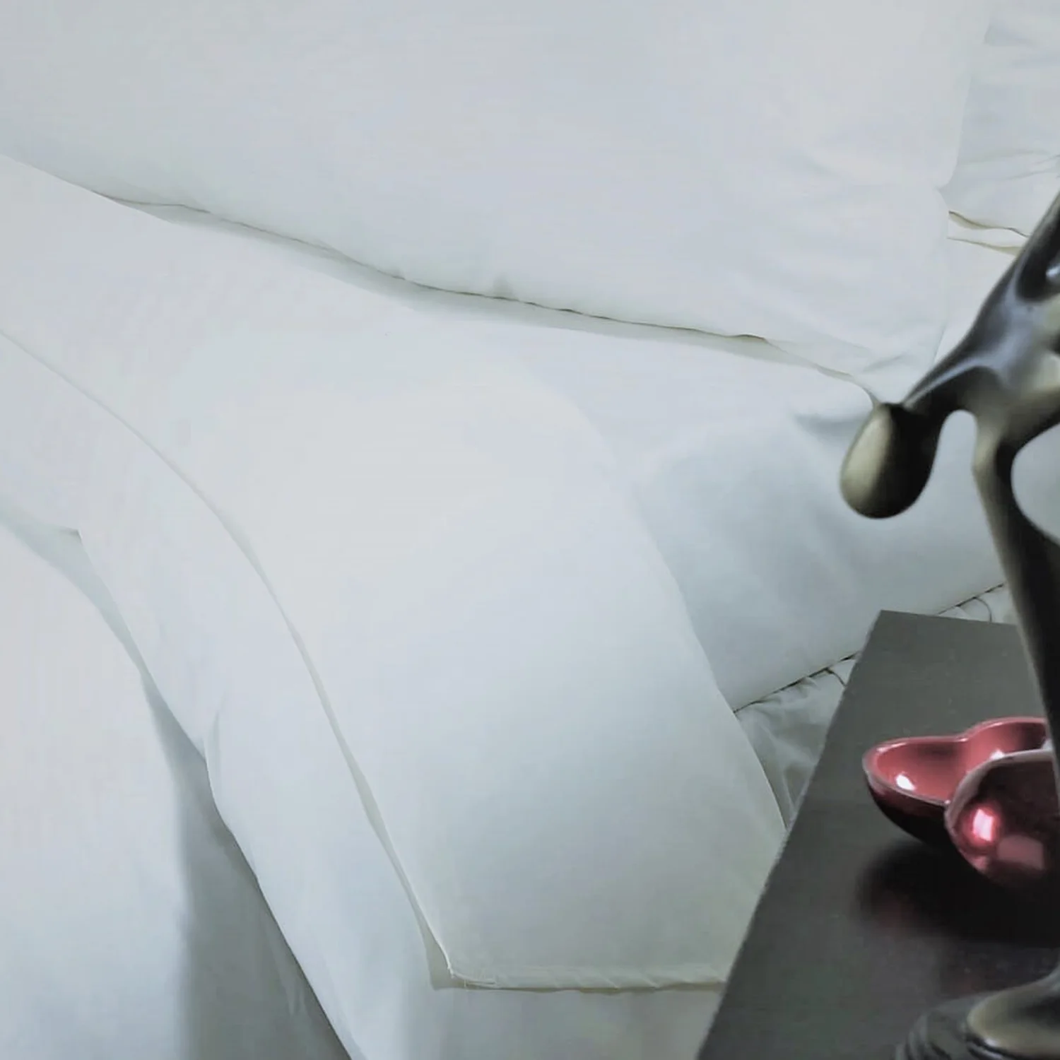 Supreme Polycotton Bedding Set White Gompels Care & Nursery Supply