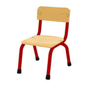 Milan Chair Red 4 Pack
