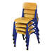 Milan Chair Blue 4 Pack