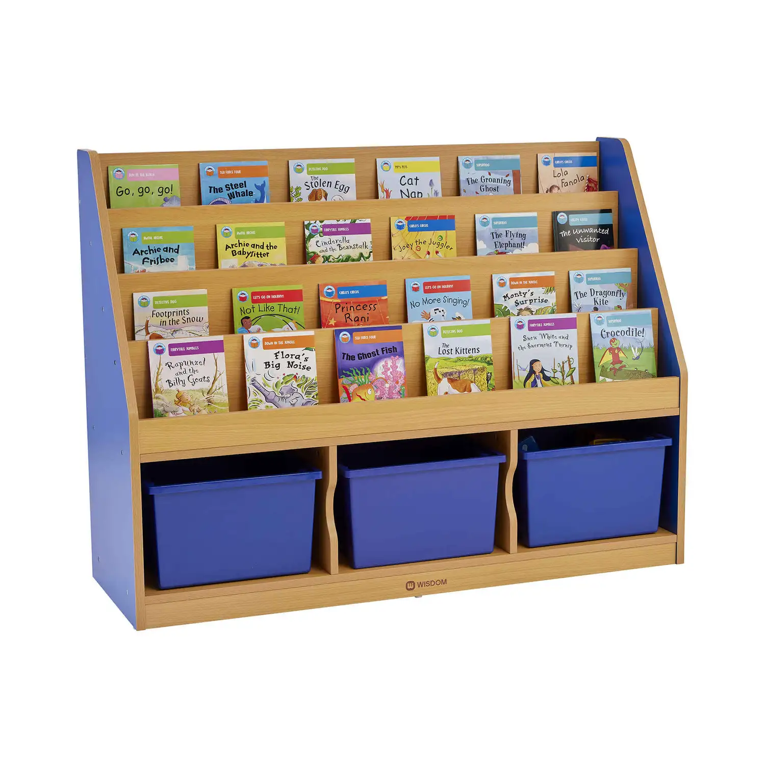 Milan Tiered Bookcase 3 Trays