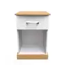 Avon 1 Drawer Open Bedside Cabinet