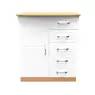 Avon 1 Door 5 Drawer Cupboard