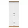 Avon Double Wardrobe With 2 Drawers and Hanging Rail